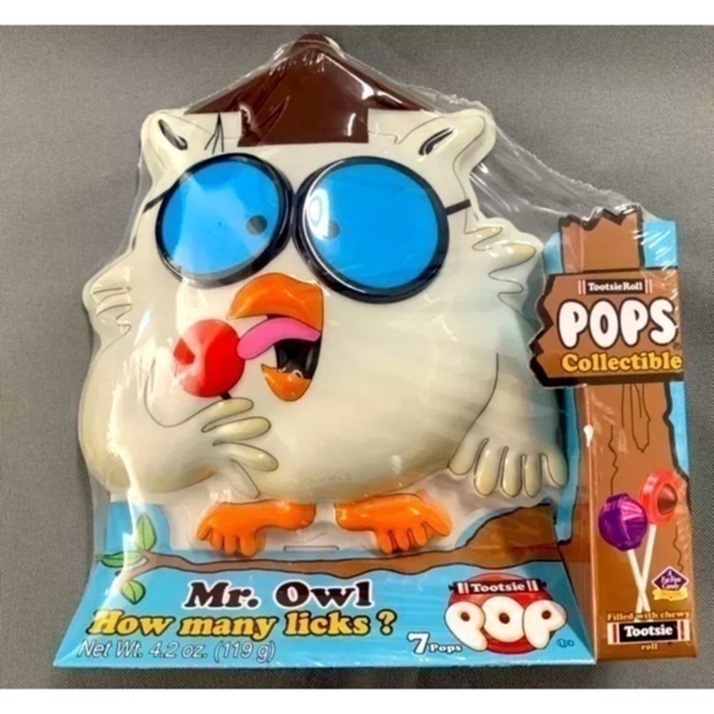 Pops Collectible New Mr. Owl How many licks?